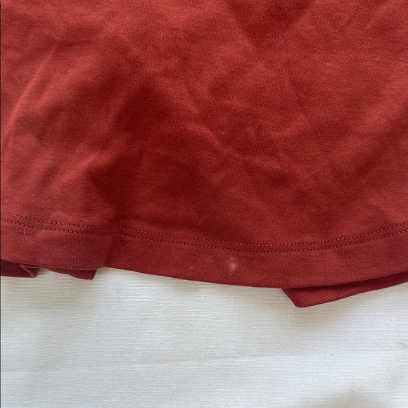 Isaac Misrahi Live Rust Long Sleeve Button-Up Shirt - Picture 6 of 6